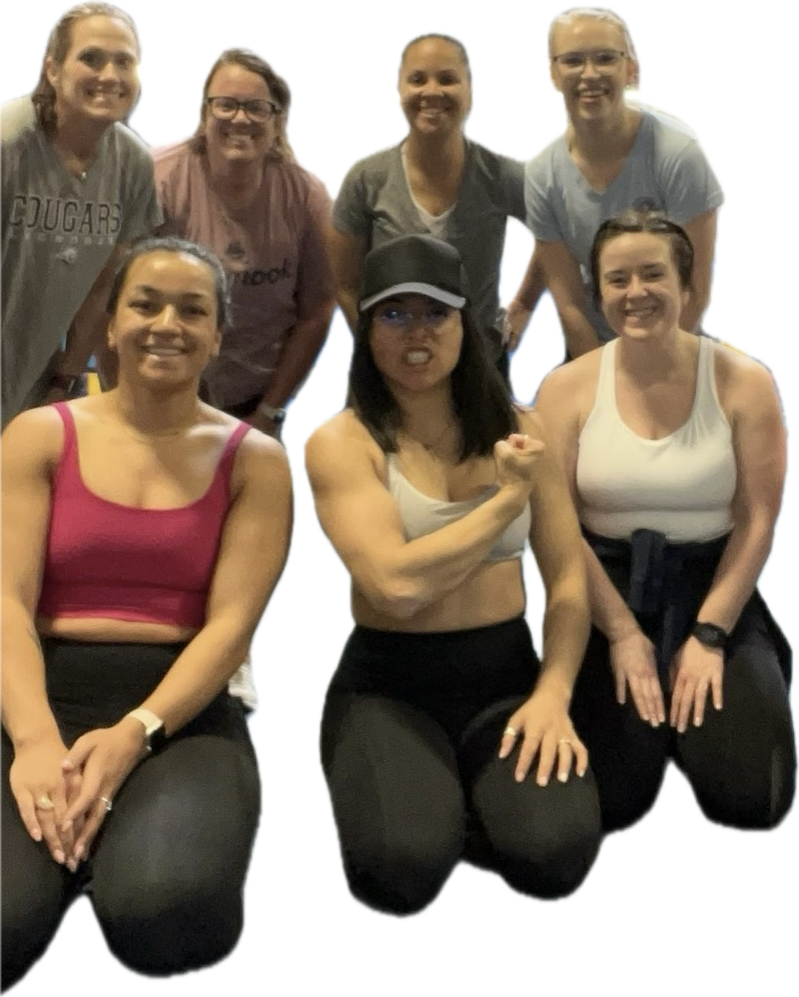 The MandaBrooke squad — women supporting each other
